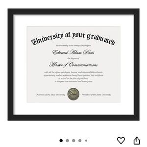 NWT 🔥 4 Certificate Diploma Frames